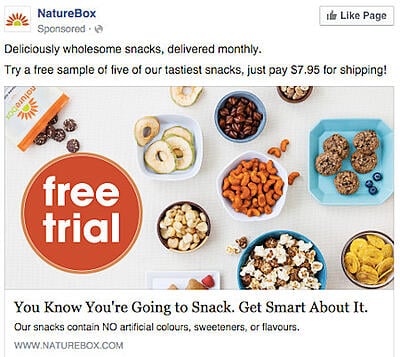 NatureBoxFacebook広告