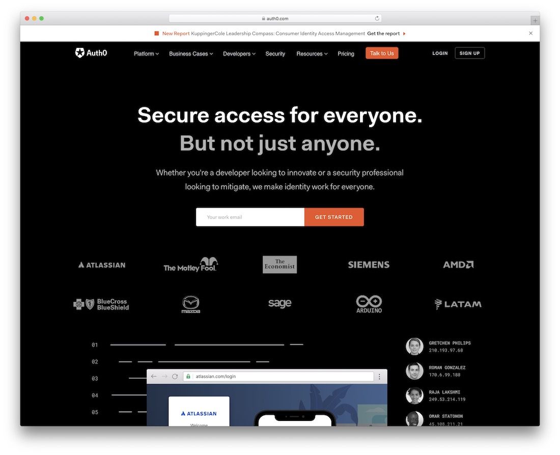 auth0 безопасный доступ