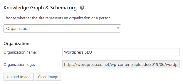 yoast seo organization schema tags