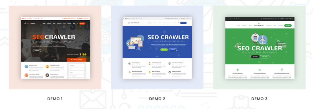 seo crawler seo theme