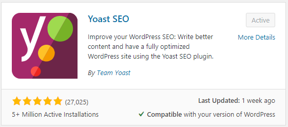 yoast seo plugin wordpress