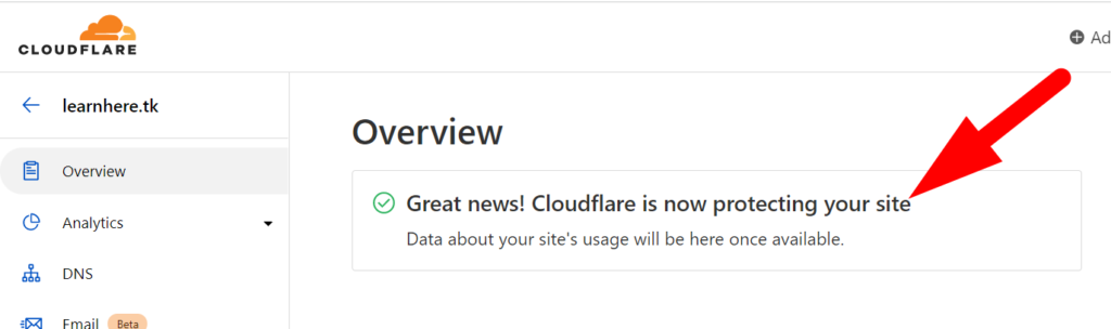 Cloudflare ปกป้องเว็บไซต์ของคุณ -redserverhost