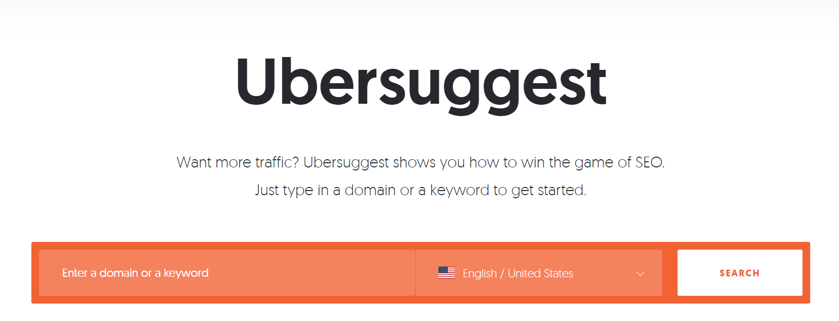 инструмент подсказки ключевых слов ubersuggest