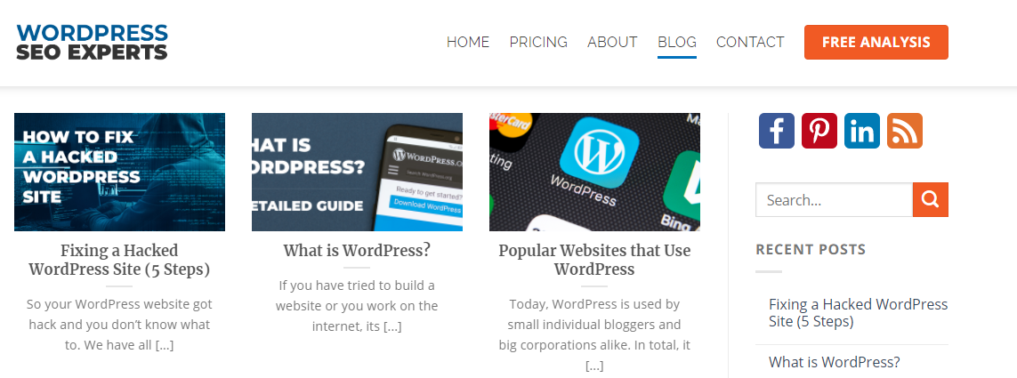 wordpress seo experts blog