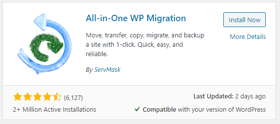 all in one wp migration plugin