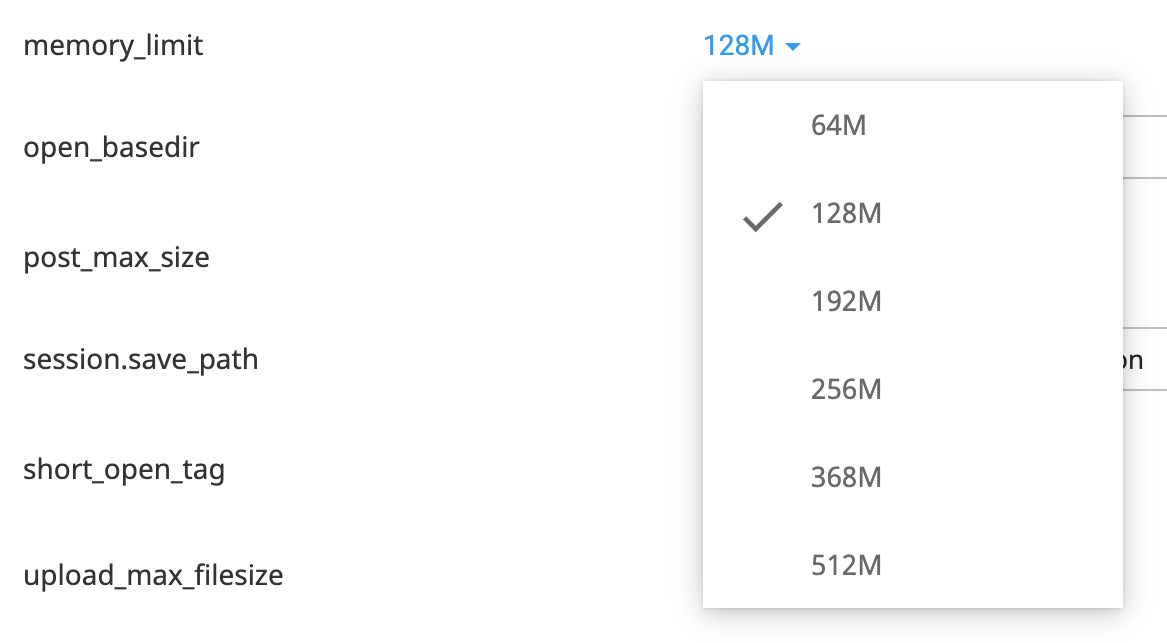 change wordpress memory limit hosting