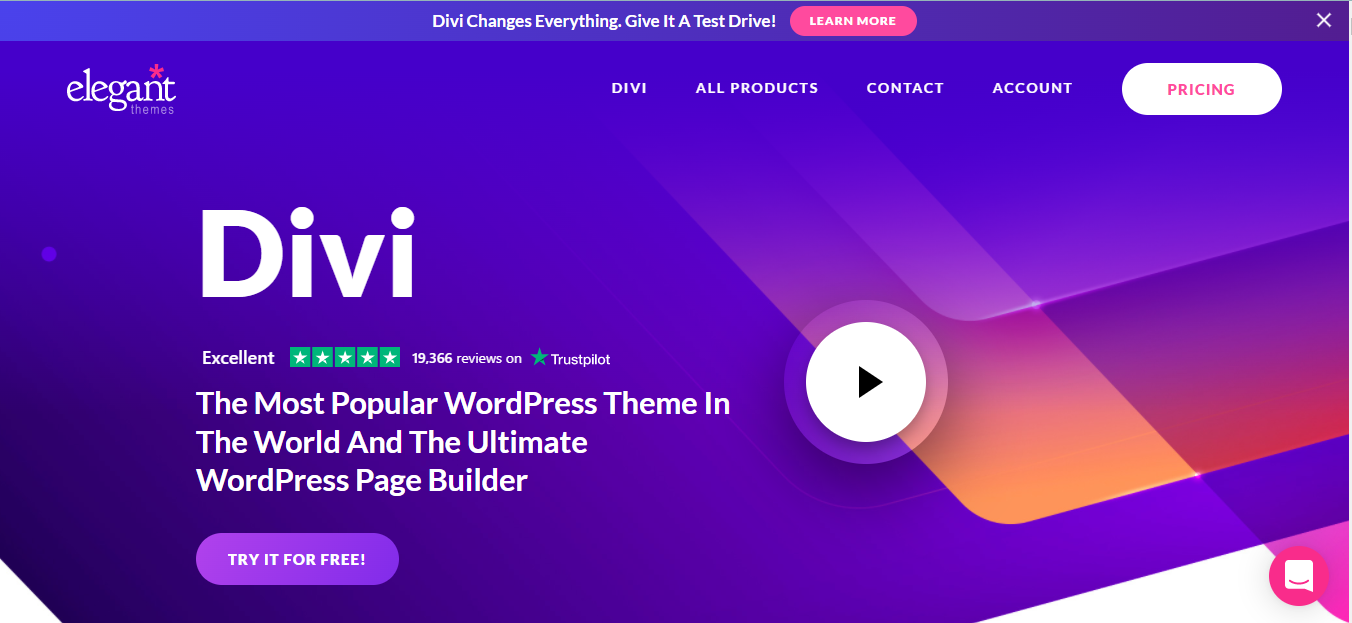 Ecommerce WordPress Theme - Divi