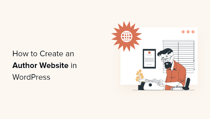 Creating an author website in WordPress