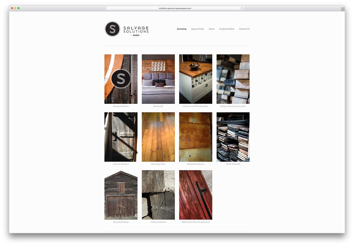 米歇尔-斯宾塞-squarespace-portfolio-example