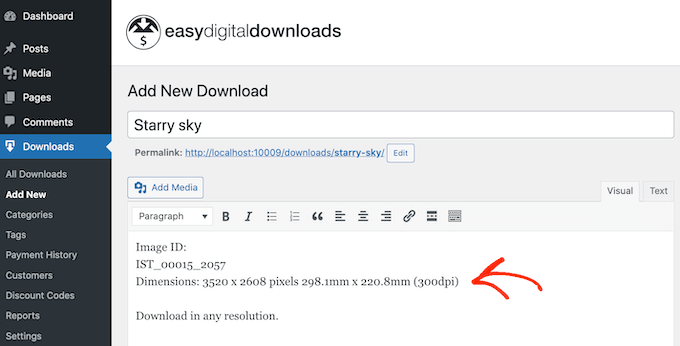 通过 Easy Digital Downloads 销售数字艺术和图形