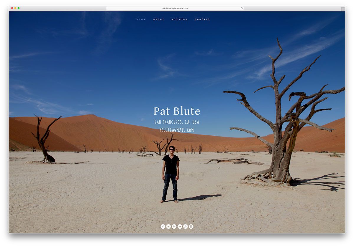 pat-blute-squarespace-личная-vcard-веб-сайт