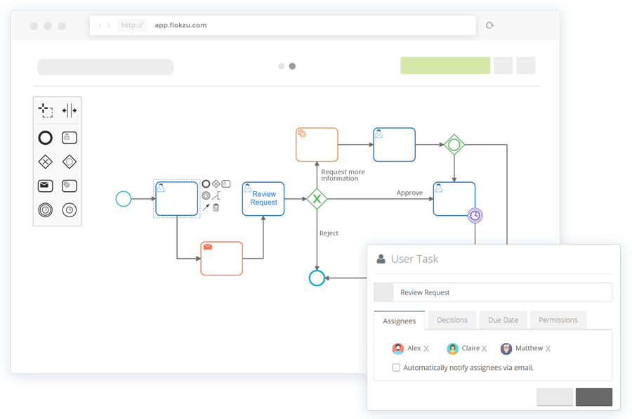 Программное обеспечение для автоматизации рабочего процесса: Flokzu