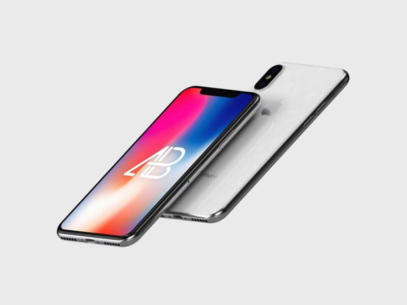 Плавающий iPhone X