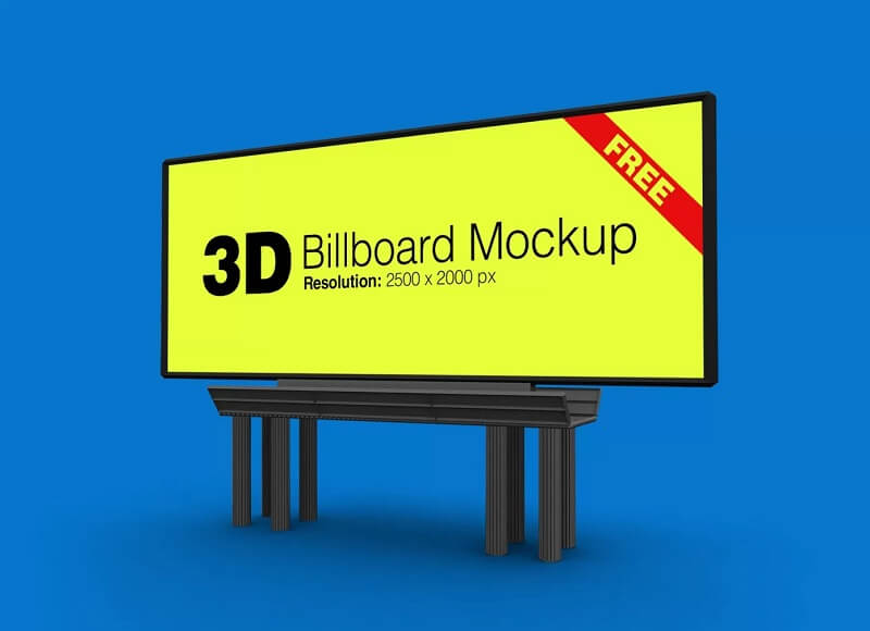 Billboard 3D Periklanan Luar Ruang