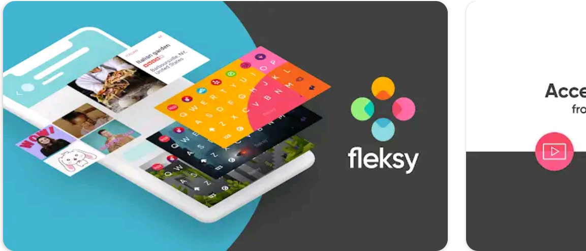 لوحة المفاتيح Fleksy الحرة