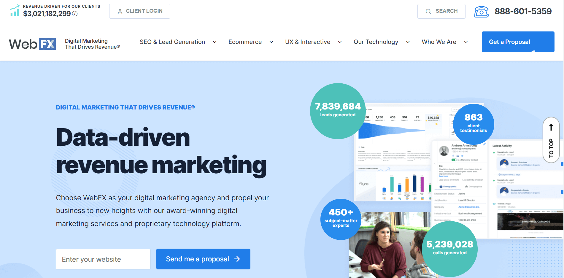 Web FX - Meilleure agence de marketing numérique aux États-Unis