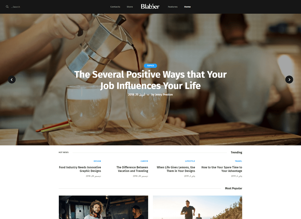 Blabber - All-in-One Elementor Blog & Majalah Berita Tema WordPress + RTL