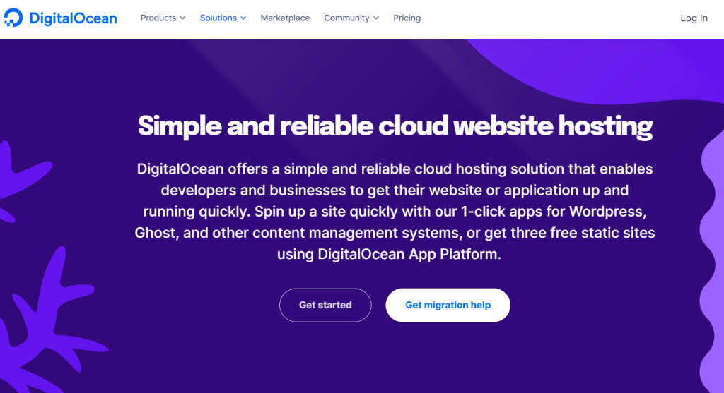 DigitalOcean WordPress 托管