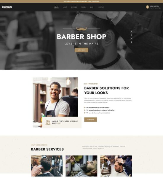 bizmark salon barber shop