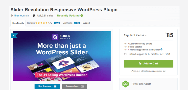 Responsives WordPress-Plugin von Slider Revolution