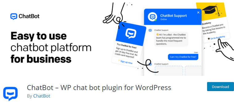 WordPress用ChatBot WPプラグイン