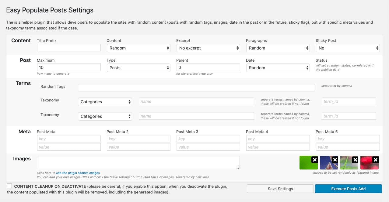 pfo-fácil-poblar-publicaciones-plugin