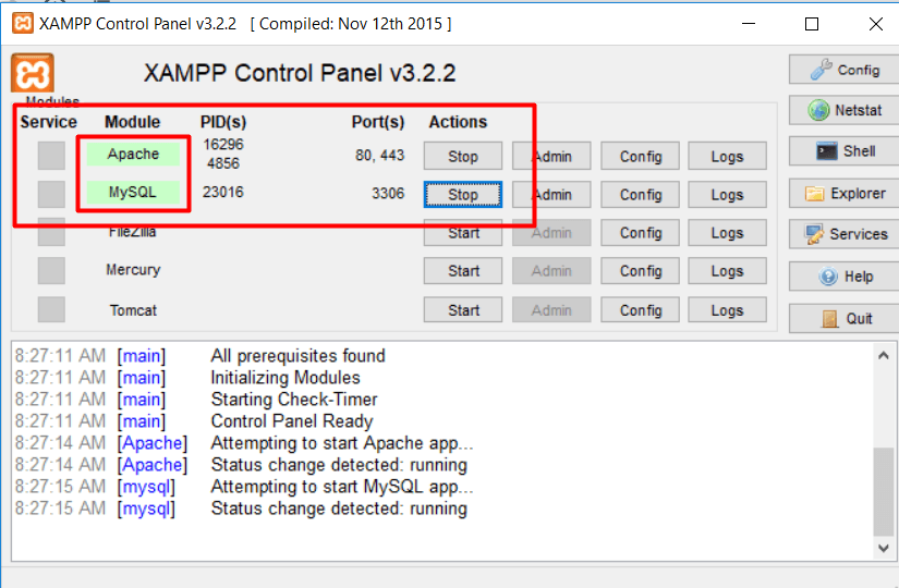 xampp-start-successfully 