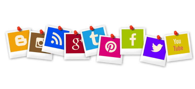 social media icons for website leads