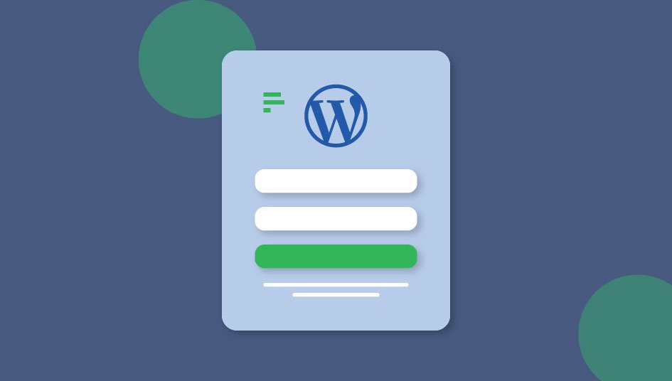 wordpress Custom Login Page 