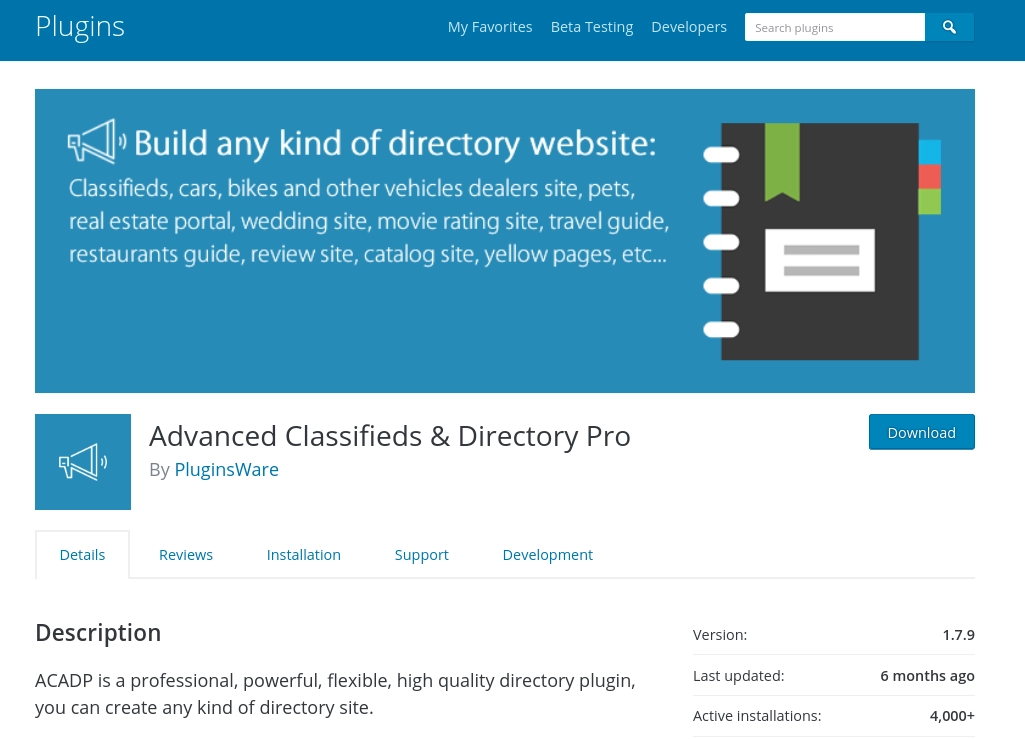 Advanced-Classifieds-Directory-Pro-– best wordpress directory plugins