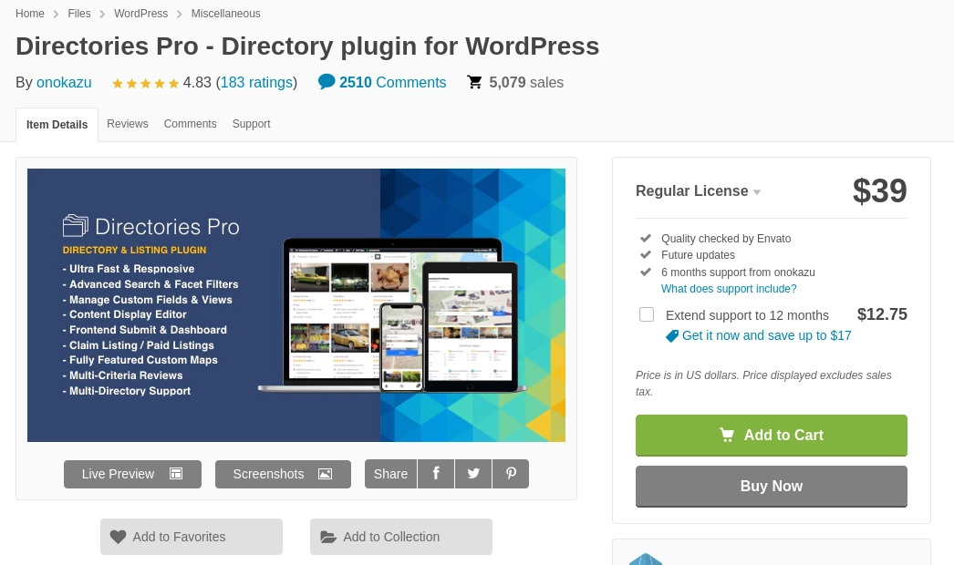 best wordpress directory plugins