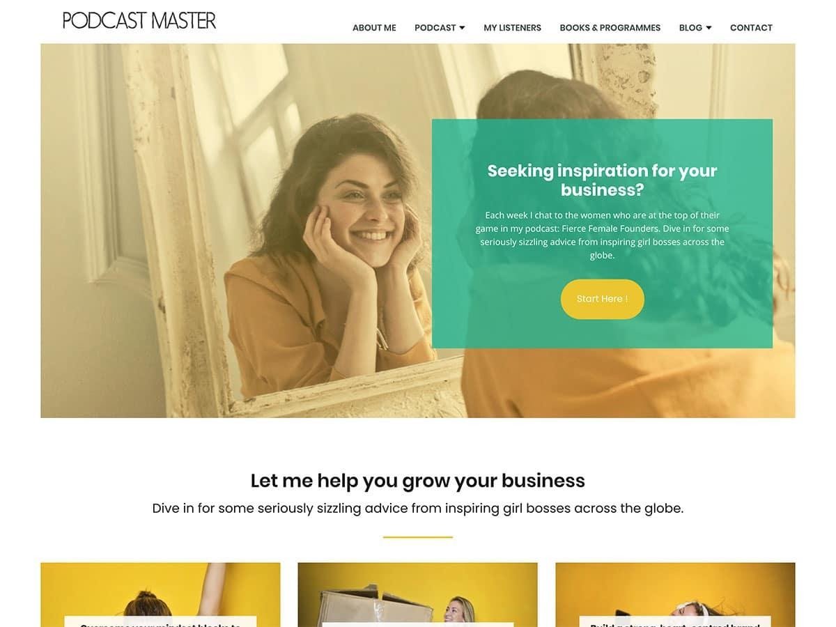 Podcast Master-Best podcast wordpress theme