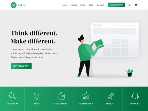 Business Theme Zakra