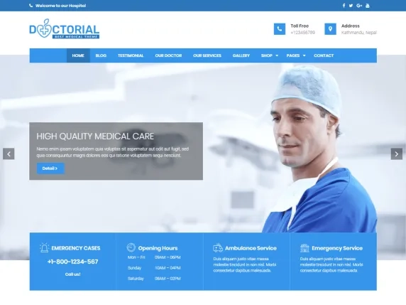 10 Best and Free WordPress Health and Medical themes 2021