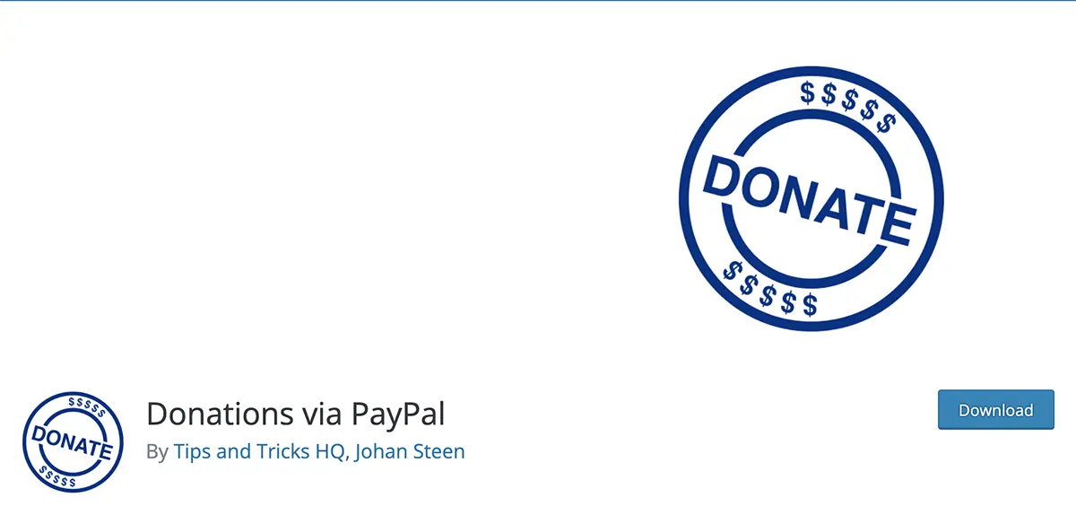 寄付 WordPress PayPal プラグイン