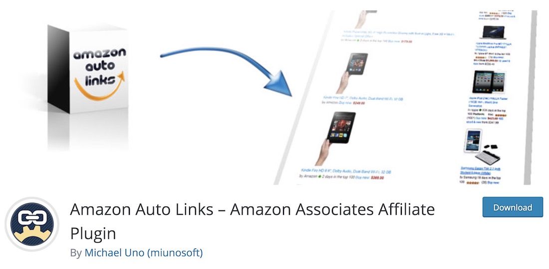 アマゾン自動リンク無料ワードプレスアフィリエイトプラグイン