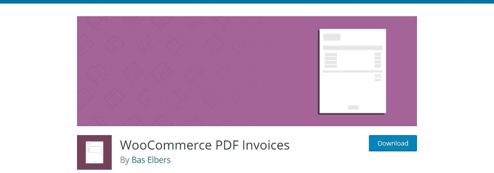 WooCommerce PDF-счета