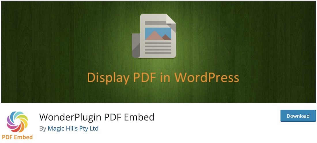 Wonderplugin pdf встроить