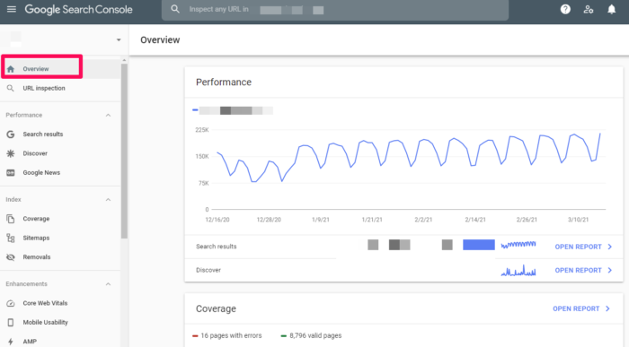 ภาพรวมของคอนโซลการค้นหาของ Google