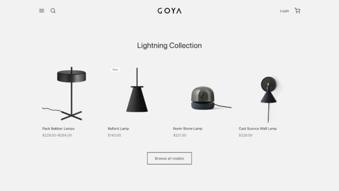 Goya WooCommerce 主题。