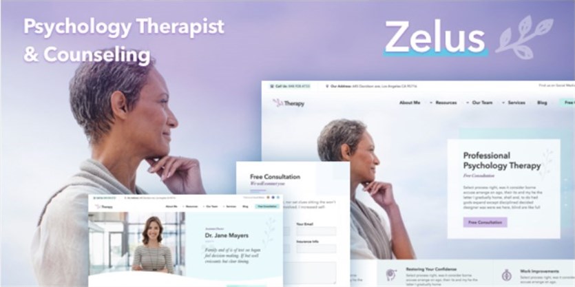 Темы Zelus Therapist для WordPress