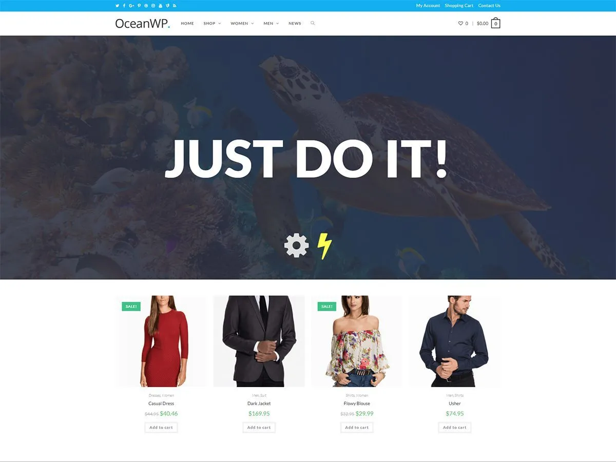 OceanWP WordPress テーマ