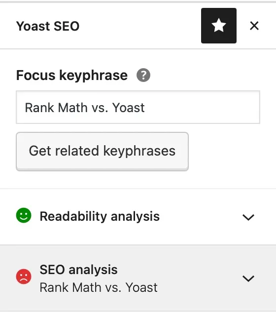 Yoast SEOフレッシュリーディングスコア