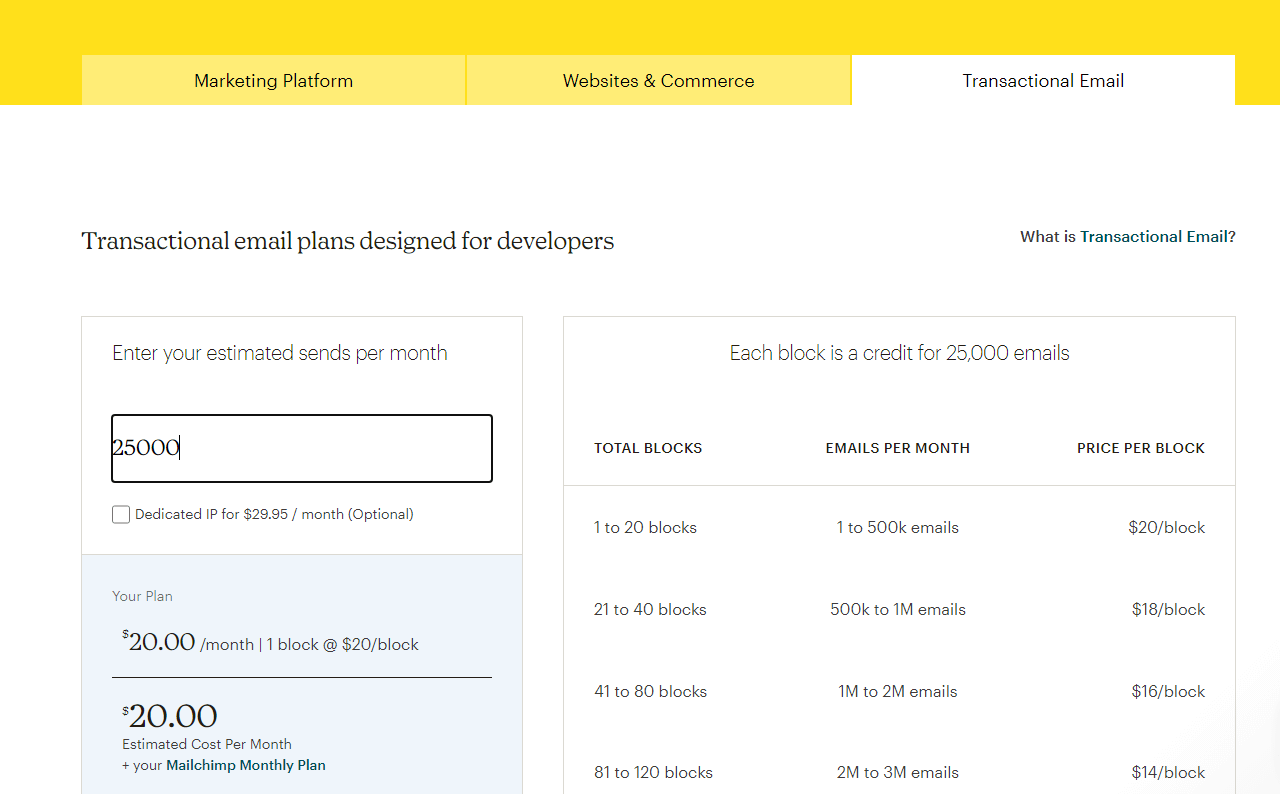 Mailchimp-transaction-emails-pricing-plan