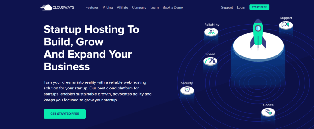 cloudways hosting for startups