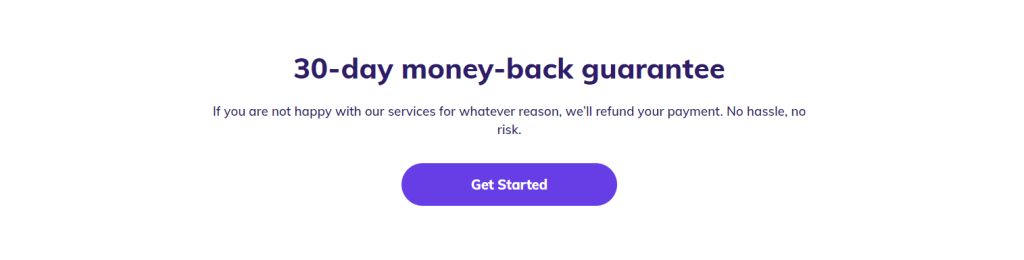 hostinger 30 day money back gurantee