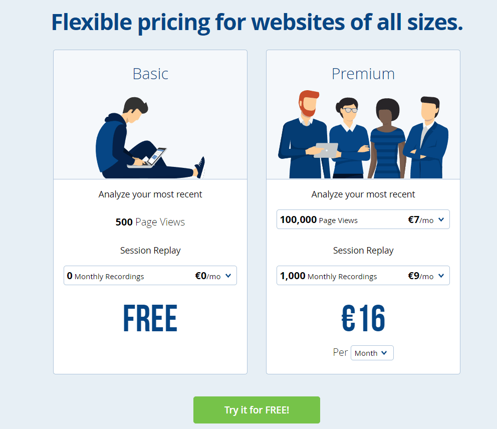 StatCounter Pricing