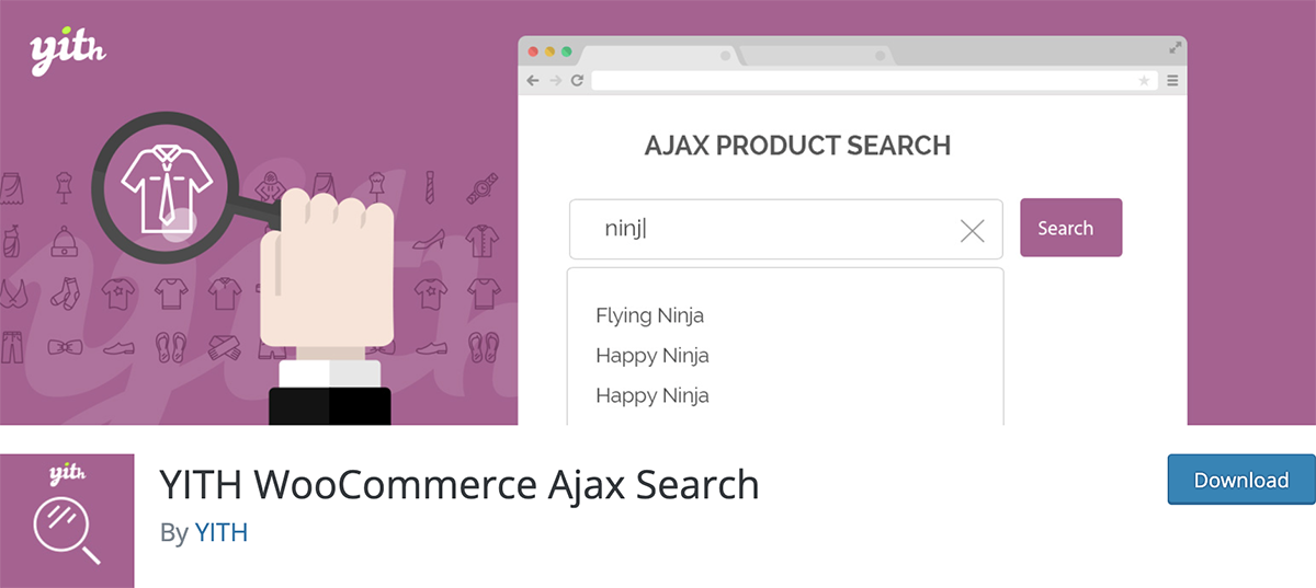 YITH WooCommerce Ajax Arama WordPress arama eklentisi