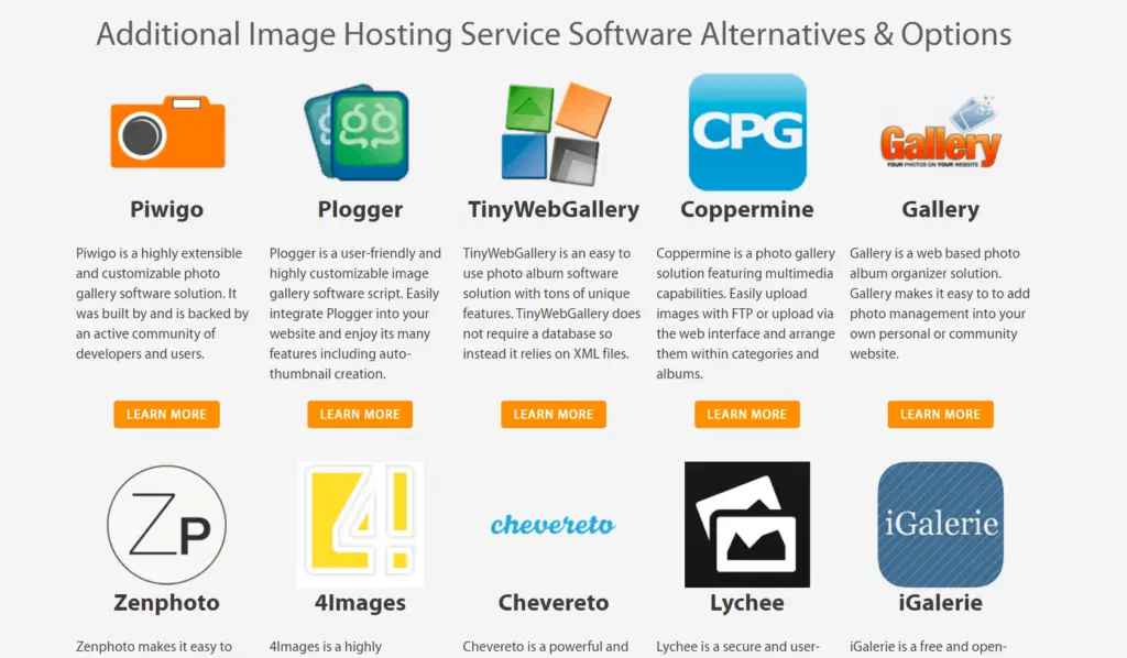 A2 hosting image hosting apps