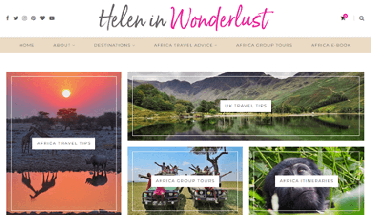 Hellen en el blog de viajes Wonderlust